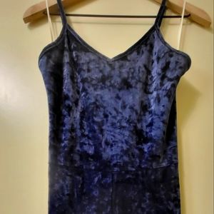 Blue Velvet Aerie Jumpsuit